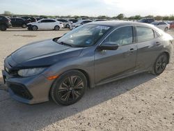 Salvage cars for sale from Copart San Antonio, TX: 2019 Honda Civic EX