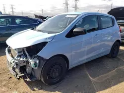 Salvage cars for sale from Copart Elgin, IL: 2016 Chevrolet Spark LS