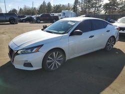 Nissan salvage cars for sale: 2019 Nissan Altima SR