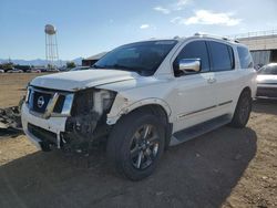 Vehiculos salvage en venta de Copart Phoenix, AZ: 2013 Nissan Armada Platinum