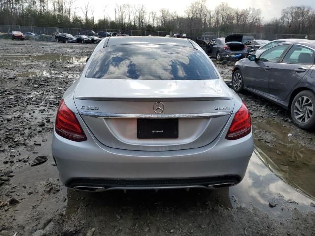 2016 Mercedes-Benz C 300 4matic