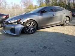 Salvage cars for sale at Waldorf, MD auction: 2019 Nissan Maxima S