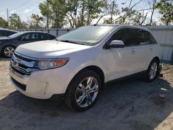 Salvage cars for sale at Riverview, FL auction: 2014 Ford Edge Limited