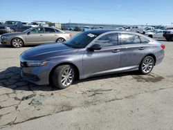 Salvage cars for sale from Copart Martinez, CA: 2021 Honda Accord LX