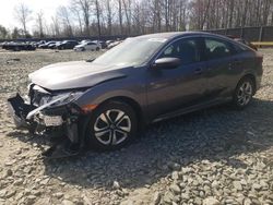 Honda salvage cars for sale: 2017 Honda Civic LX