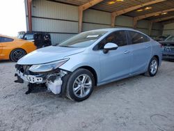 Salvage cars for sale at Houston, TX auction: 2017 Chevrolet Cruze LT