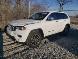Salvage cars for sale at Cicero, IN auction: 2017 Jeep Grand Cherokee Limited