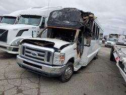 Salvage cars for sale from Copart Woodhaven, MI: 2011 Ford Econoline E450 Super Duty Cutaway Van