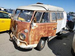 Salvage cars for sale from Copart Martinez, CA: 1963 Volkswagen Bus