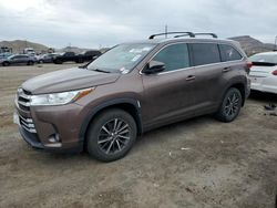 Toyota salvage cars for sale: 2017 Toyota Highlander SE