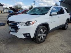 Chevrolet salvage cars for sale: 2018 Chevrolet Traverse LT