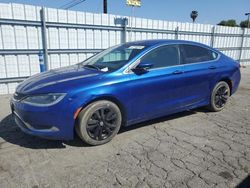 Salvage cars for sale at Colton, CA auction: 2016 Chrysler 200 Limited