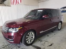 Salvage cars for sale from Copart Tulsa, OK: 2016 Land Rover Range Rover HSE