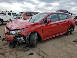 Salvage cars for sale at Pennsburg, PA auction: 2022 Subaru Impreza Sport