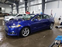 Salvage Cars with No Bids Yet For Sale at auction: 2015 Ford Fusion Titanium HEV