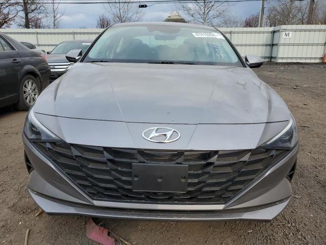 2023 Hyundai Elantra Blue