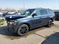 Salvage cars for sale at Woodhaven, MI auction: 2022 Ford Expedition Max Limited