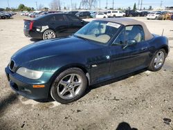 BMW Z3 salvage cars for sale: 2001 BMW Z3 2.5