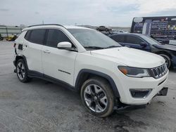 Salvage cars for sale at Tulsa, OK auction: 2018 Jeep Compass Limited