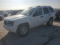 Salvage cars for sale from Copart Grand Prairie, TX: 2004 Jeep Grand Cherokee Laredo