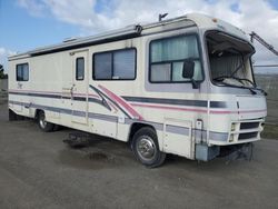 Salvage trucks for sale at San Diego, CA auction: 1994 Fleetwood 1994 Oshkosh Motor Truck CO. Chassis T Line Motor