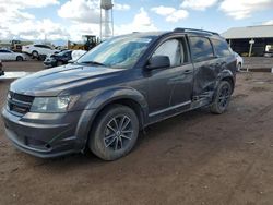 Dodge Journey SE salvage cars for sale: 2018 Dodge Journey SE