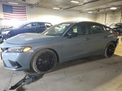 Salvage cars for sale at Franklin, WI auction: 2024 Honda Civic Sport