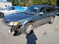 Subaru Vehiculos salvage en venta: 2002 Subaru Legacy Outback Limited