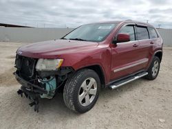 Salvage cars for sale at Temple, TX auction: 2012 Jeep Grand Cherokee Laredo