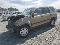 Salvage cars for sale from Copart Loganville, GA: 2006 Honda CR-V EX