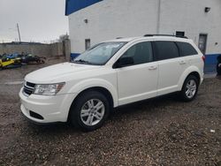 Salvage cars for sale from Copart Farr West, UT: 2012 Dodge Journey SE