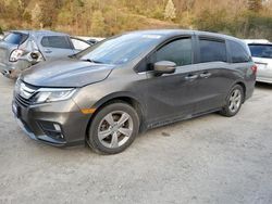 Salvage cars for sale from Copart Hurricane, WV: 2019 Honda Odyssey EX