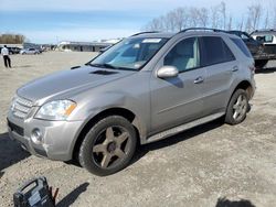 Mercedes-Benz ML 550 salvage cars for sale: 2008 Mercedes-Benz ML 550