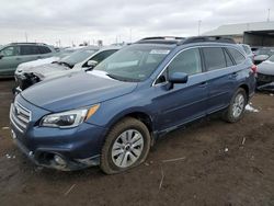 Salvage cars for sale from Copart Brighton, CO: 2015 Subaru Outback 2.5I Premium