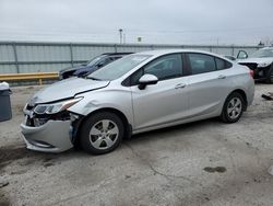 Chevrolet salvage cars for sale: 2017 Chevrolet Cruze LS