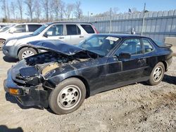 Salvage cars for sale at Spartanburg, SC auction: 1987 Porsche 944