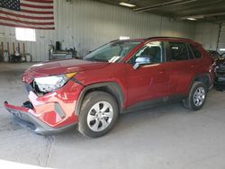 Salvage cars for sale at Franklin, WI auction: 2021 Toyota Rav4 LE