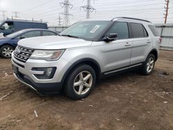 Ford Explorer salvage cars for sale: 2016 Ford Explorer XLT