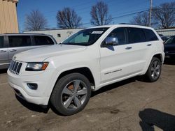 Salvage cars for sale from Copart Moraine, OH: 2015 Jeep Grand Cherokee Overland