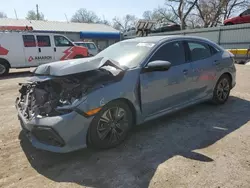 Honda salvage cars for sale: 2018 Honda Civic EX