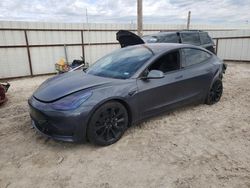 Salvage cars for sale at Temple, TX auction: 2019 Tesla Model 3