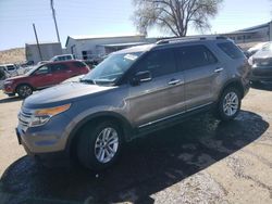 Salvage cars for sale from Copart Albuquerque, NM: 2013 Ford Explorer XLT