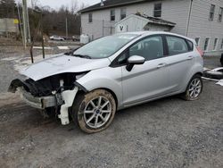 Salvage cars for sale at York Haven, PA auction: 2018 Ford Fiesta SE