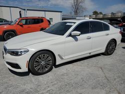 Salvage cars for sale at Tulsa, OK auction: 2017 BMW 530 I
