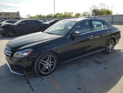 Salvage cars for sale from Copart Wilmer, TX: 2016 Mercedes-Benz E 350