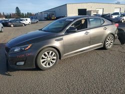 Salvage cars for sale at Woodburn, OR auction: 2014 KIA Optima EX