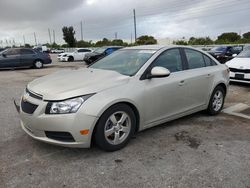 Salvage cars for sale from Copart Miami, FL: 2014 Chevrolet Cruze LT