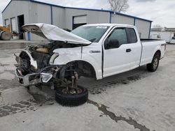 Salvage cars for sale at Tulsa, OK auction: 2018 Ford F150 Super Cab