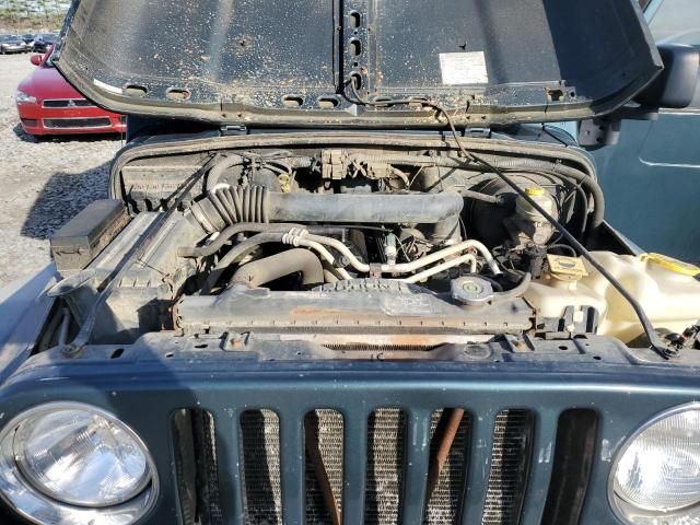 2005 Jeep Wrangler / TJ SE