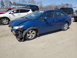 Honda Civic salvage cars for sale: 2013 Honda Civic LX